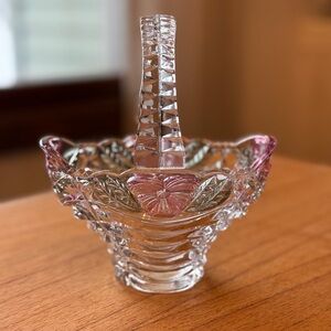 Anna Hutte Bleikristall crystal basket